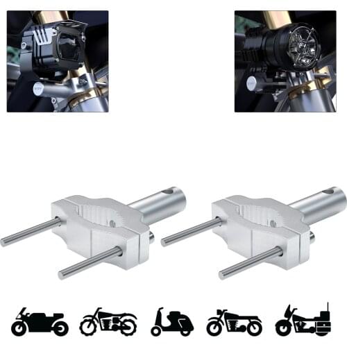 Motorcycle Universal Headlight Mount Bracket For Honda Kawasaki Harley Bobber Racer KZ1000 1100 KZ550 KZ650