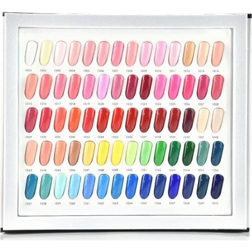 VENALISA 12ml Nail Gel Polish Color Palette Platinum Gel Varnish Color Card Builder Gel Camouflage Gel Color Chart