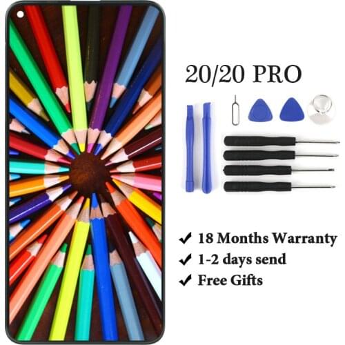 1PC For HUAWEI Honor 20/Honor 20 pro LCD with Touch Screen Digitizer Replacement For HUAWEI Honor20 YAL-L21/Honor20S/Nova 5T LCD