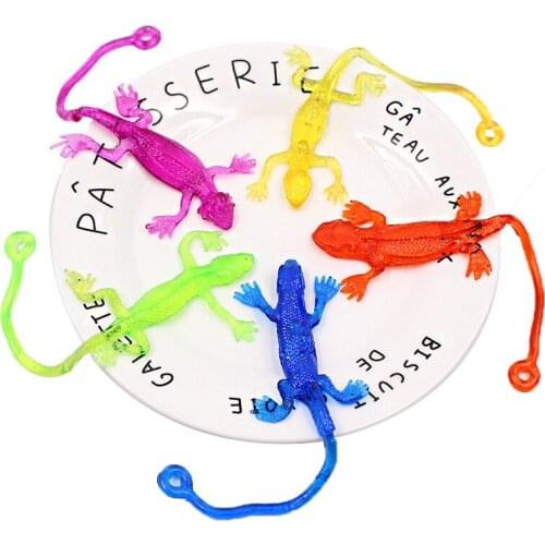 12PCS Sticky Animal Kids Birthday Party Favor Gift Carnival Prize Pinata Fillers Baby Shower Gift Cute Giveaway