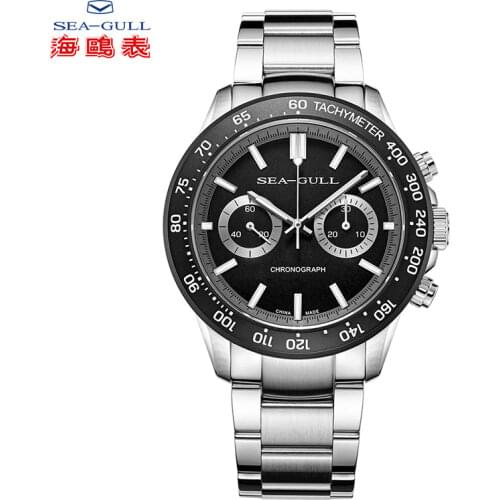 2021 Seagull Watch Mens Wrist Sports Chronograph Racing Manual Mechanical Watch Mens Watch Master 816.22.6088