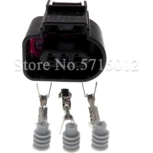 3 Hole 8K0 973 703 Compressor Air Conditioner Pressure Switch Socket Intake Pressure Sensor Plug For VW Audi
