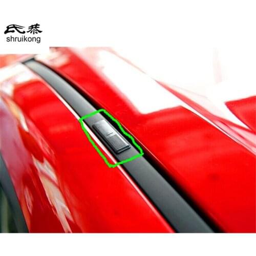 4pcs/lot car stickers of roof seal cover card slot cover for mazda 2, Mazda 3 Mazda 6