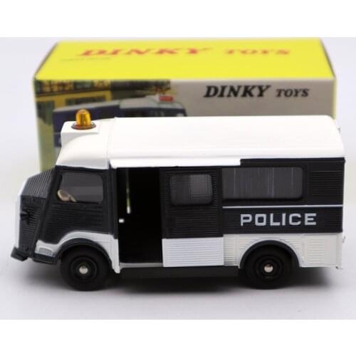 Atlas 1:43 Dinky Toys 566 Citroen CURRUS Car DE Police Secours Deicast Models Toys Car Limited Edition Collection Used
