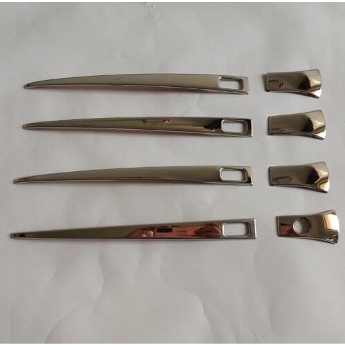 For Nissan Rogue 2021 Stainless Steel Original Car-style Handles Decorative Bright Strips Luxurious Appearance Accessories