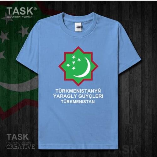 Air Force Turkmenistan Turkmen TKM clothes Short sleeve new Tops t shirt mens country casual jerseys Army Tactical Military 01