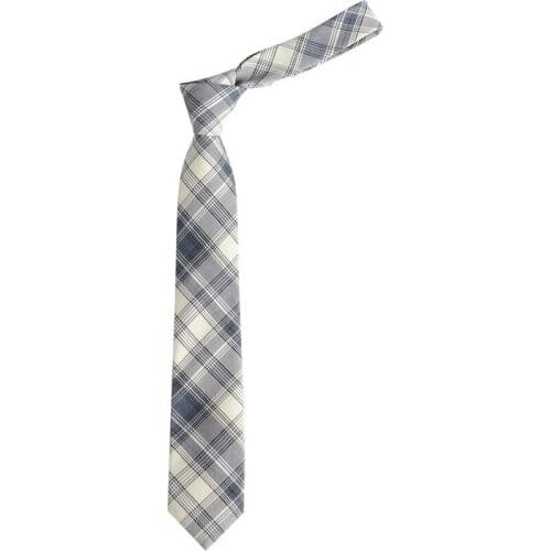 Summer Trend Tie Men Uniform Plaid Shirt School Uniform Student College Style Tie Women