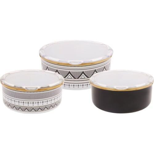 Karaca Globe Storage Container Set of 3 / Made in Turkey