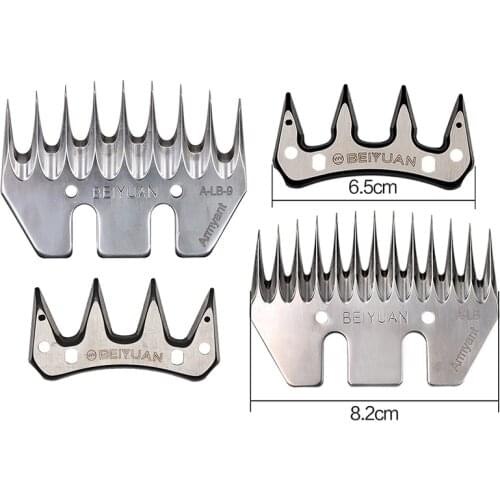 Livestock Sheep/Goats 13 Tooth Blade Shears Convex Comb Cutter Replaceable Shearing Clipper Blade For Sheep Clipper Shears