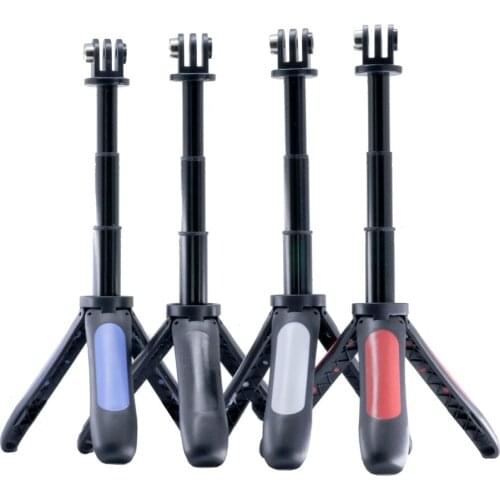 Mini Selfie Stick+Extendable Handle Tripod Steady For GoPro Hero 7 6 5 4 DJI Osmo Action Insta360 Yi 4K+EKEN SJCAM