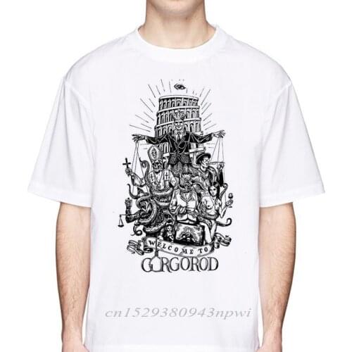 Oxxxymiron 2020 new fashion summer short men t shirt brand clothing casual male t-shirt of white tshirt men clothing