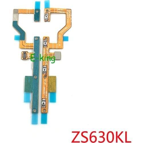 Original For ASUS ZenFone 6 2019 ZS630KL Power On Off Volume Switch Side Button Key Flex Cable