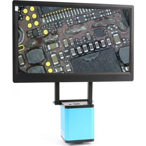 FHD 1080P Industry Autofocus SONY IMX290 Auto Focus Video Microscope Camera CS C Mount 11.6 Inch LCD Monitor