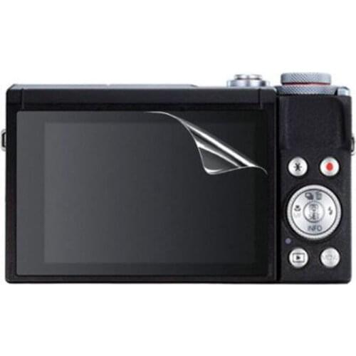 3 x Clear PET Screen Protector Soft Cover Guard Protective Film for Canon PowerShot G7X Mark III 3/G7 X Mark3 MK3 G7XIII Camera