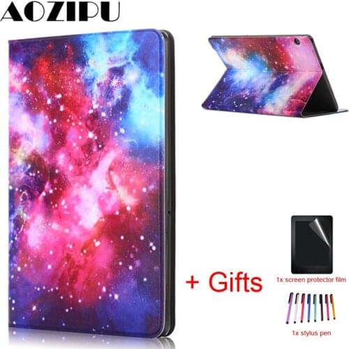 TPU+PU Leather Case for Huawei MediaPad T5 10 AGS2-W09 AGS2-L09 AGS2-L03 AGS2-W19 10.1" Tablet Cover for Huawei T5 10 case