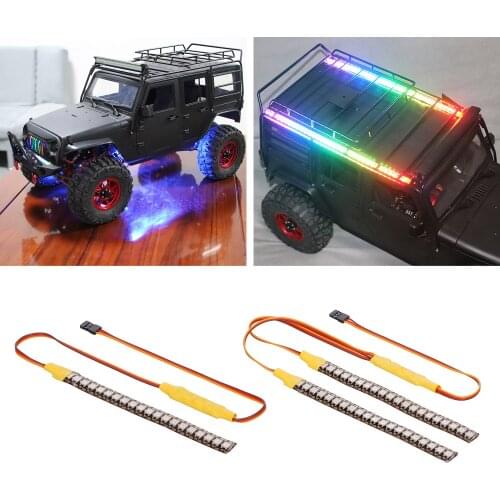 20 Light Modes Waterproof RC Car 145mm LED Light for 1/10 Traxxas UDR X-Maxx Hsp Redcat Rc4wd Tamiya Axial SCX10 HPI Hobao