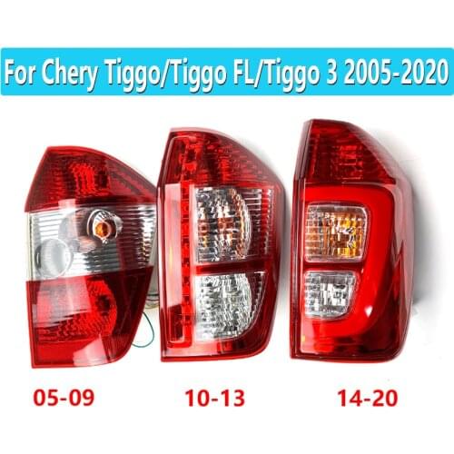 For Chery Tiggo/Tiggo FL/Tiggo 3 2005-2020 High Quality Tail Light Tail Lights Car Styling Tail lamp Fog Light