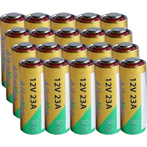 20Pcs NX Brand Primary Dry Alkaline Batteria 23GA A23 A-23 RV08 LRV08 E23A V23GA 23A Battery 12V for Doorbell,sex toy