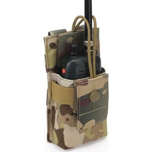 Wosport airsoft accessoies Walkie-talkie Tactical Package MOLLE For Cs Military Outdoor Hunting Hiking Paintball Accessories