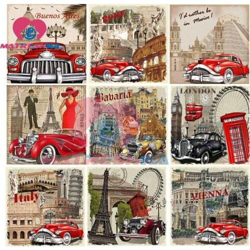 Diy diamond painting completely diamond embroidery car painting on the wall diamond mosaic sale decorative stickers needlework