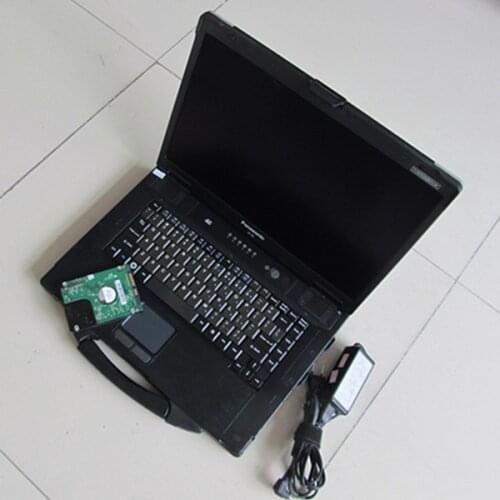 For Panasonic CF-19 Military Toughbook Laptop CF19 Diagnosis Laptop can work for bmw icom a2 and mb star c4/c5 Free DHL