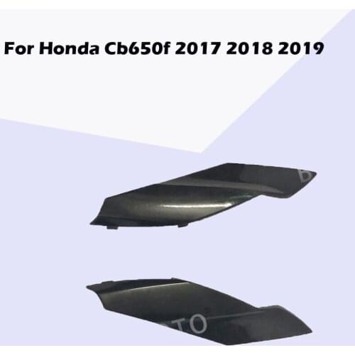 For Honda Cb650f 2017 2018 2019 Motorcycle Black & Carbon Fibre Tailstock Left And Right Small Side Panel Two Styles