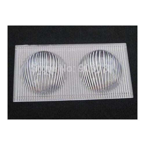 #IMU-80 High quality LED Lens, Headlight lens, Size: 80X40.5mm, 25-60 degree, Adjustable degree, Stripe surface, PMMA