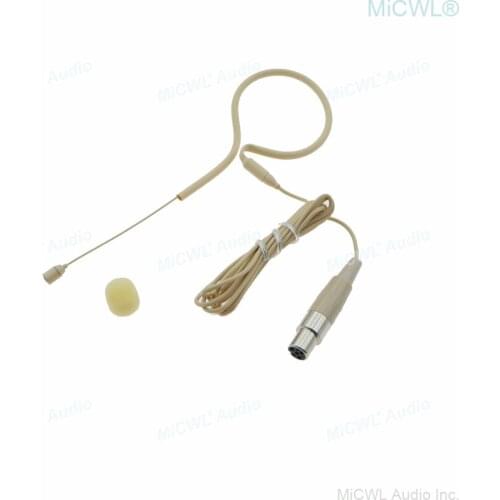 GLXD Single ear Headset earset Microphone For Shure Wireless BeltPack TA4F mini