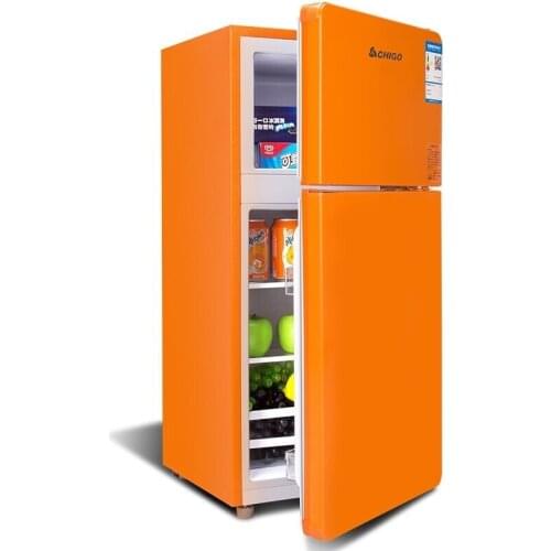New Energy efficient Freezing Refrigerator 40L large capacity refrigeration small fridges Two-door brand household cooler fridge
