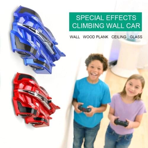 New RC Car W1 Wall Climbing Car Toys Climb Ceiling Car With Light Can Drift Stunt Climbing Car Toy Model Gift for Kids