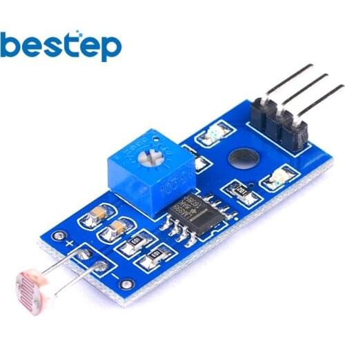 10PCS Optical Sensitive Resistance Light Detection Photosensitive Sensor Module for arduino 3pin DIY Kit