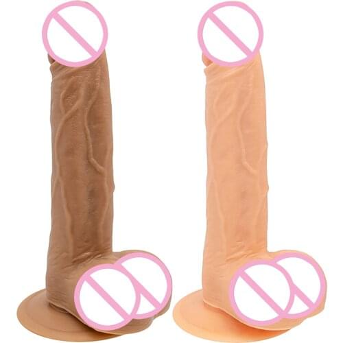 Soft Skin Feeling Realistic Huge Dildos Big Penis with Suction Cup Thick Phallus Large Dick Sex Toys for Women Masturbation