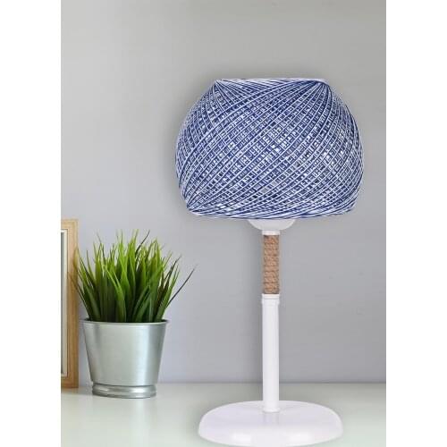 Saint Belisama General Lampshade Blue White