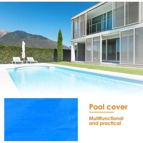 Rectangular Pool Cover Waterproof Frame Pool Covers Protector Swimming Pool Dust Cover Pool Cover Floor Mat Cover Cloth
