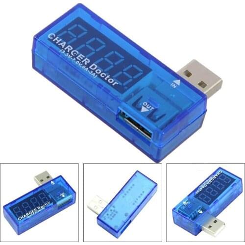 USB Current Voltage Capacity Tester Volt Current Voltage Detect Charger Capacity Tester Meter Mobile Power Detector Battery Test