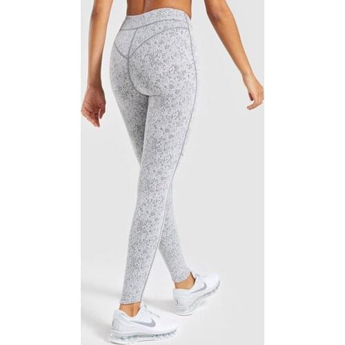 Women New Digital Printing Yoga Pants Fitness Stitching Hip Slim High Waist Leggings