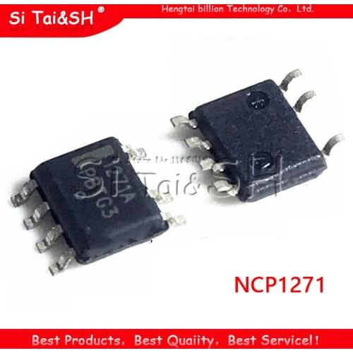 10pcs NCP1271 SOP8 NCP1271A SOP NCP1271ADR2G 1271A