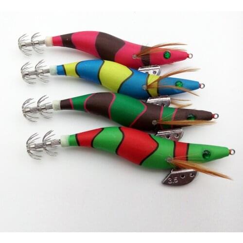 13.5cm/21g Fishing Lure Squid Hook Metal Lead Fishing Hook Hard Bait Squid Octopus Cuttlefish Shrimp Lures