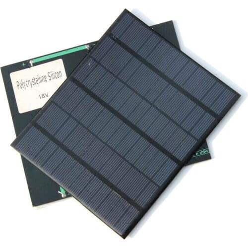 3.5W 18V Polycrystalline Solar Cell Solar Panel For Battery Charger/DIY Solar Charger 165*135*3MM 5pcs Free shipping