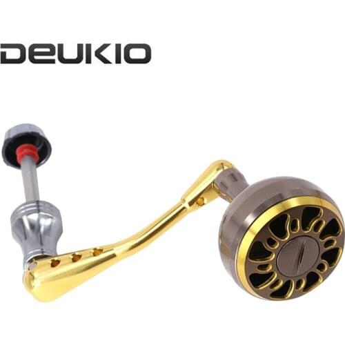 New Stainless Steel 38MM Fishing Reel Handle DIY Reel Rocker for S Brand Spinning Reels Fishing Reel Handle Crank Replacement