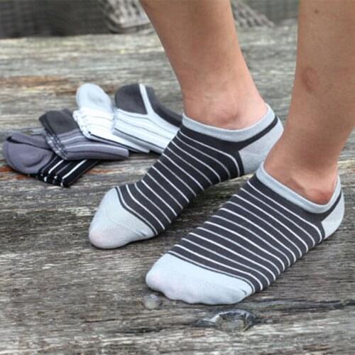 5 Pairs/Lot Mens Bamboo Socks Ankle Thin Summer Deodorant Leisure Business Fashion Socks Slipper Brand Socks For Male Female