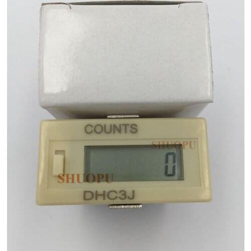 FREE SHIPPING DHC3J-6L Digital Mechanical Counter Relay Electronic Display