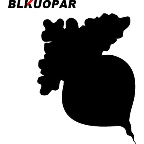BLKUOPAR for Radish Graphics Car Stickers Vinyl Decals Motorcycle Vehicle Helmet Windshield Surfboard Sunscreen Custom Printing