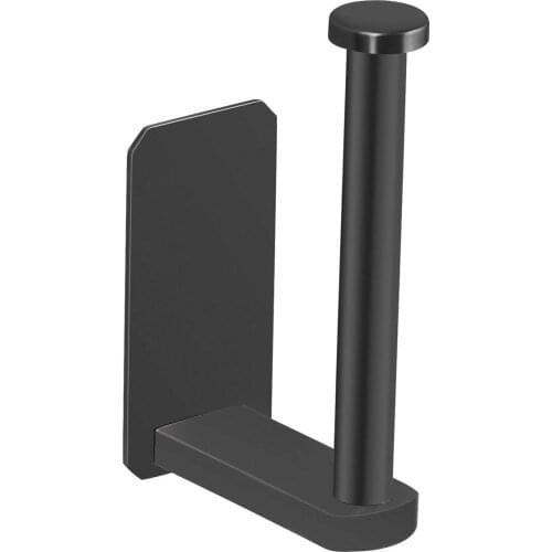 Toilet Paper Holder Self Adhesive Kitchen Washroom Adhesive Toilet Roll Holder No Drilling for Bathroom Stick on Wall