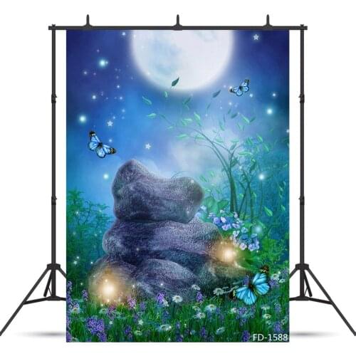 Photography Backgrounds for Photo Studio Fantasy Fairy Tale Vinyl Cloth Portrait Photo Backdrops for Wedding Kids Baby Shower