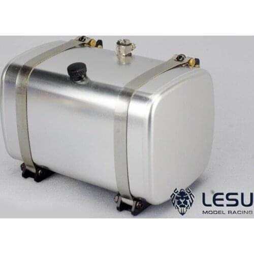 90x52x52MM LESU Metal Hydraulic Oil Tank for 1/14 TAMIYA RC Dumper Truck DIY Scania Tractor Trailer Benz MAN Hobby Model