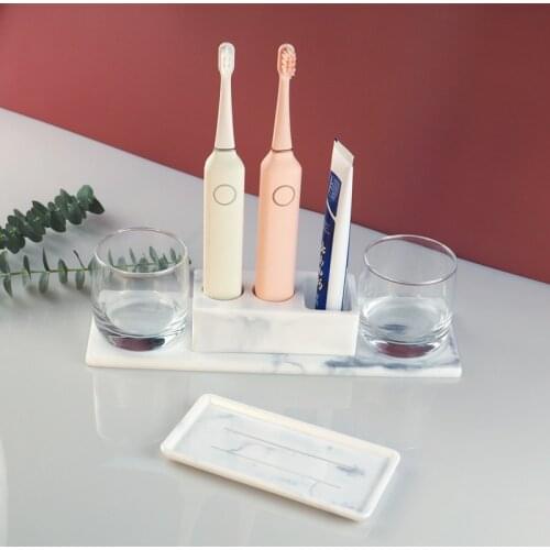 DIY Electric Toothbrush Holder Mold Bathroom Storage Rack Silicone Mold Epoxy Resin Soap Storage Tray Mould for Resin Home Decor