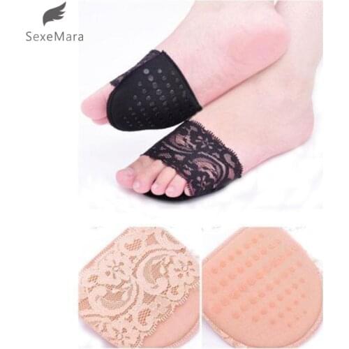 SexeMara 1Pair Girls Lady High Heel Shoes Fore Foot Care Protector Insoles Pads Cushion