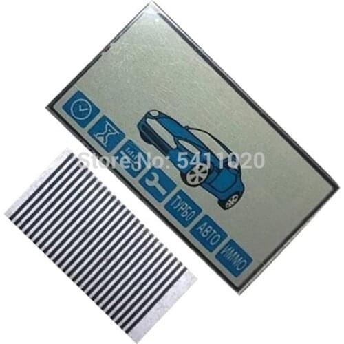 LCD Display Screen Flexible Cable Stripes Zebra Paper For Starline A93 A63 E90 E95 E60 E85 B92 B94 Keychain Remote Control Key