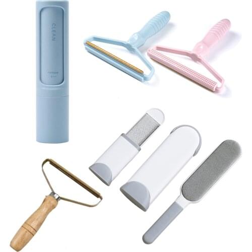 1PC Pet Hair Remover Roller Removing Dog Cat Hair From Furniture Self-cleaning Lint Pet Hair Remover